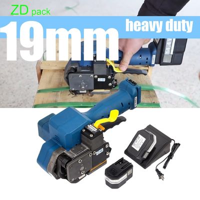 comprar Herramienta de vendaje de plástico con batería para embalaje y sellado Máquina de vendaje portátil y recargable para operaciones de gran volumen 0,6-1,05 mm espesor del cinturón 2000-3000N online manufacture