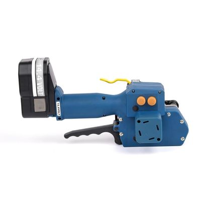 Z322-16 Máquina de fijación de bandas de Pp para animales de compañía de herramientas eléctricas, con accionamiento por batería, de paleta de fusión térmica