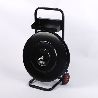 Dispensador de cinta de PET de 19 mm para el carrito de correas negro