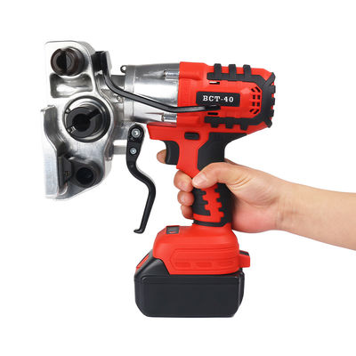 Máquina semiautomática para fijar bandas de cordón con batería