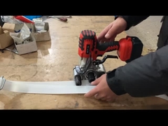 Herramienta de fijación de plástico sin esfuerzo y conveniente con batería para fijar rápidamente