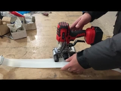 Herramienta profesional de cinta de plástico con batería para envases industriales y comerciales